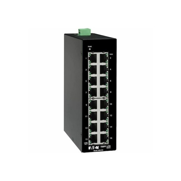 Tripp Lite Ethernet Switch,16 Ports,2" W,6 1/4" H NGI-U16