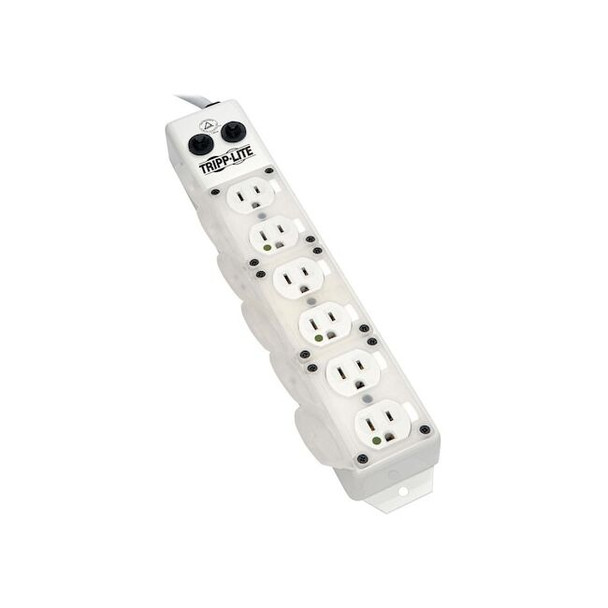 Tripp Lite OutletStrip,White,13-3/4in,6Outlets PS-615-HG-OEMRA