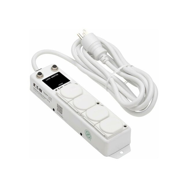 Power Strip, Hospital Grade, 5 5-15R-HG, 5-15P-HG, 15 ft., White