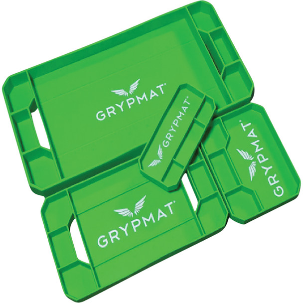 Grypmat Plus Quad Green Tool Mat GMPLUS-QUAD-GRN