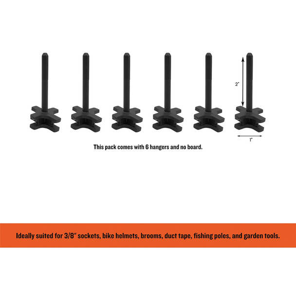 ToolHanger 2-Inch Hanger - Tool Hanger TH-2IN6PCK