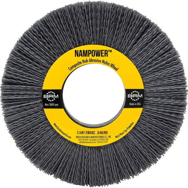 CW-6 040/80SC 1/2F 2 AH COMPOSITE WHEEL CW61280SC