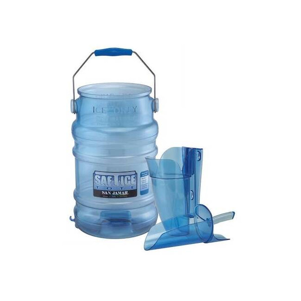 San Jamar Ice Tote System,Blue SI8500