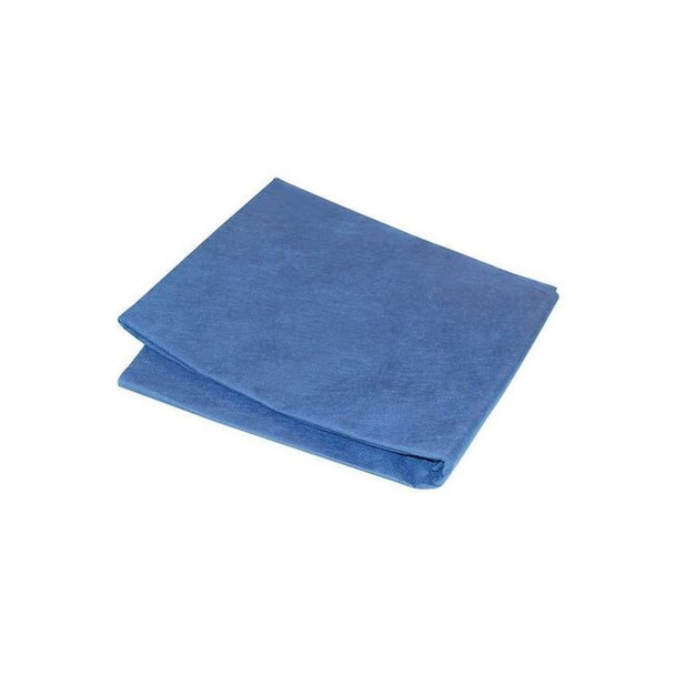 Medsource Cot Sheet,72 in L,Light Blue,PK50 MS-001FS