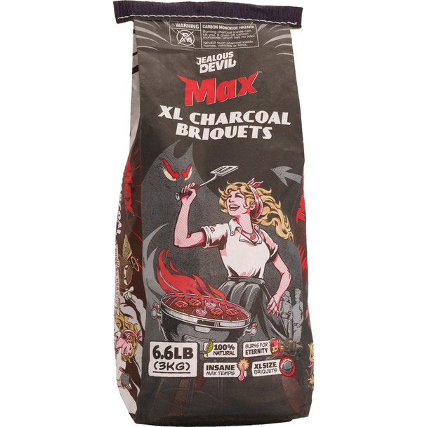 Jealous Devil Max 6.6 Lb. Pillow Charcoal Briquets JDMAX66LBS