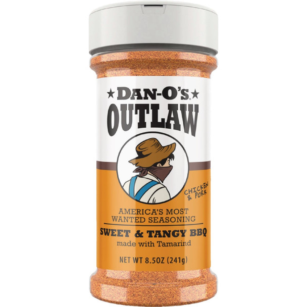 Dan-O's Outlaw 8.5 Oz. Sweet & Tangy Rub DSTT85-1PK