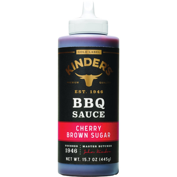 Kinder's 15.7 Oz. Cherry Brown Sugar BBQ Sauce 70042