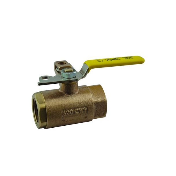 Apollo Valves 1-1/2" FNPT Bronze Ball Valve Inline 75-107-41