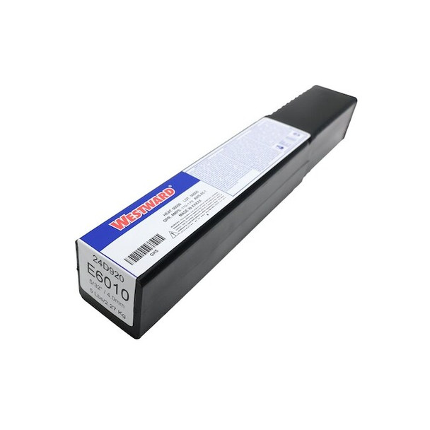 Westward 14" Stick Electrode 5/32" Dia., AWS E6010, 5 lb. 24D920