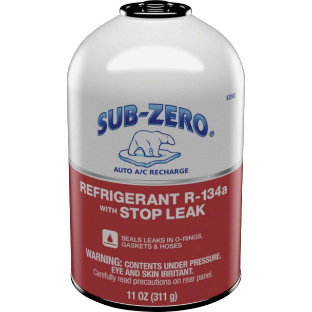 Quest Sub-Zero 11 Oz. R-134a Refrigerant with Stop Leak SZ002RA11X-1US