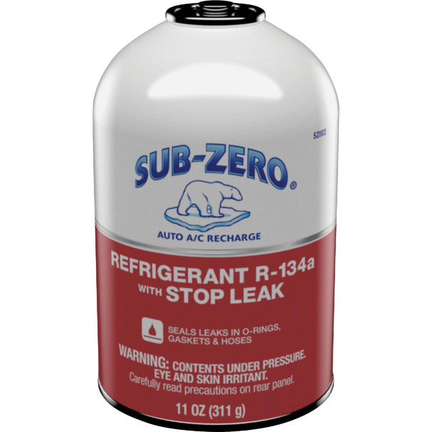 Quest Sub-Zero 11 Oz. R-134a Refrigerant with Stop Leak SZ002RA11X-1US