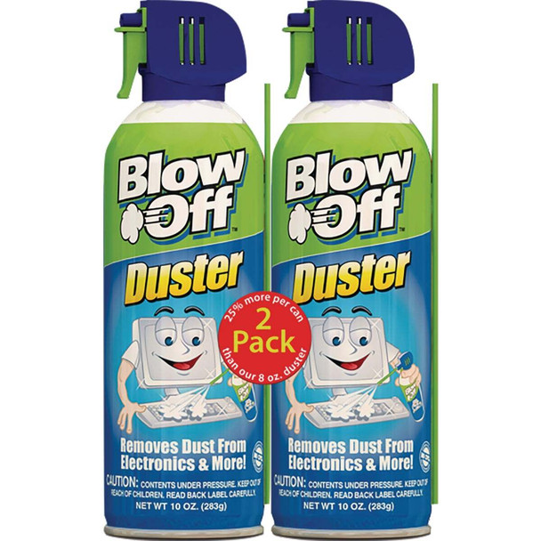 Blow Off 10 Oz. Compressed Air Duster (2-Pack) 2-152-2232 Pack of 6