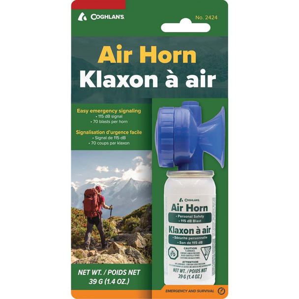 Coghlans 1.4 Oz. Air Signal Horn 2424 Pack of 6