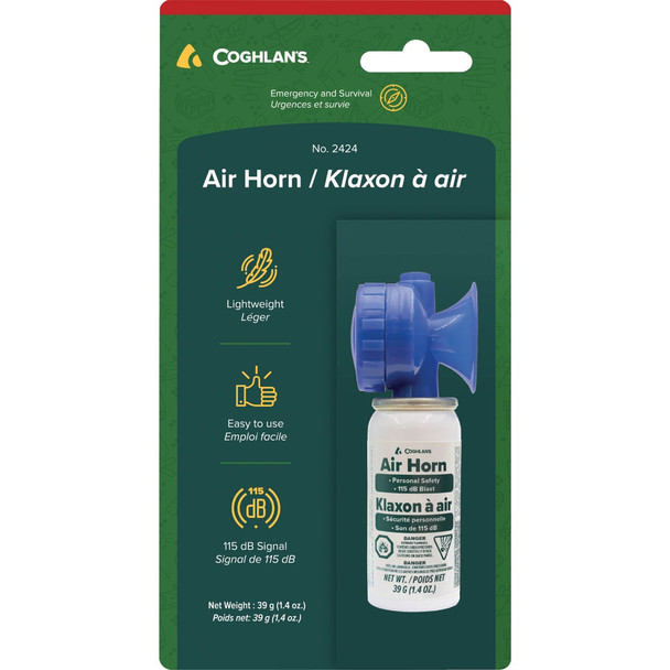 Coghlans 1.4 Oz. Air Signal Horn 2424 Pack of 6