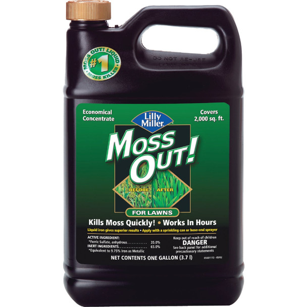 Lilly Miller MOSS OUT! 1 Gal. Concentrate Moss & Algae Killer 100099156