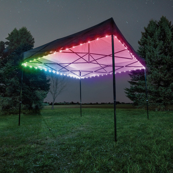 Brightz Canopybrightz 40 Ft. Color Select LED Canopy String Light Set P5428