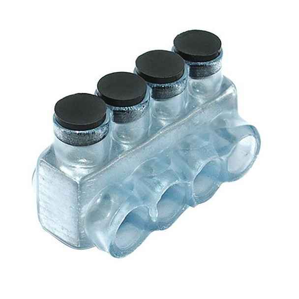 Polaris MultitapConnector,Alum,Clear,Hex,4Port IPL1/0-4CB