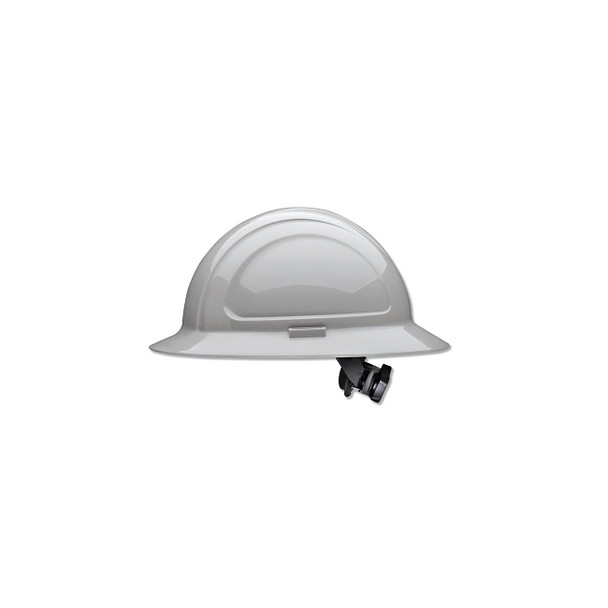 North Zone N20 Full Brim Hard Hat, Ratchet, Gray
