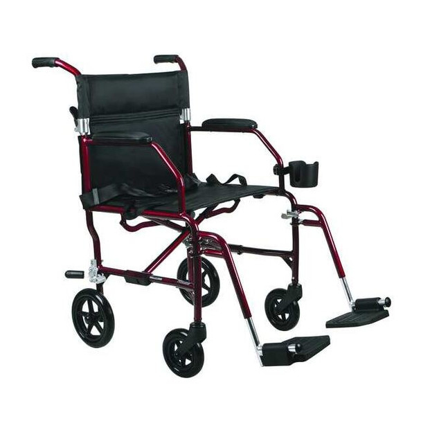 First Voice Wheelchair,Transport,250 lb,19" Seat W MDS808200
