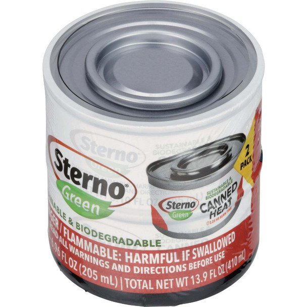Sterno Canned Heat 6.96 Oz. Gel Chafing Fuel (2-Pack) 20364