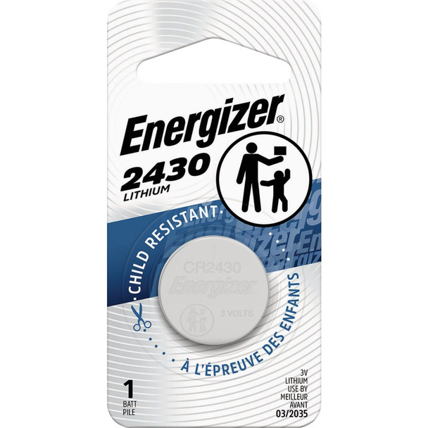 Energizer 2430 Lithium Coin Battery ECR2430BP