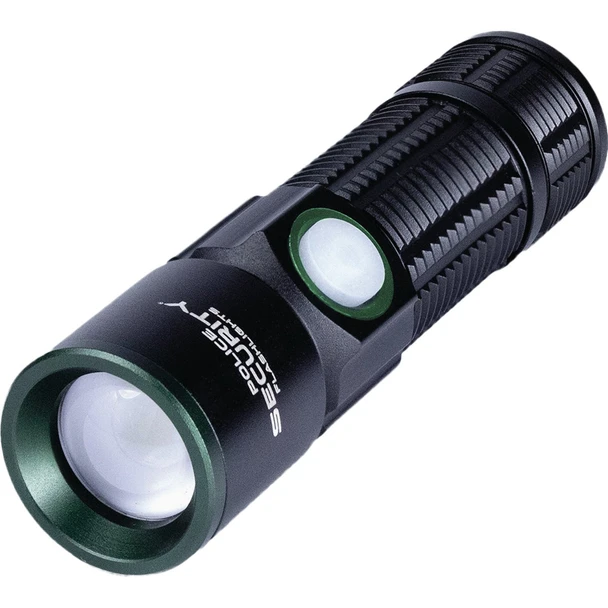 Police Security Elite 550 Lm. USB Rechargeable Car Flashlight 97947
