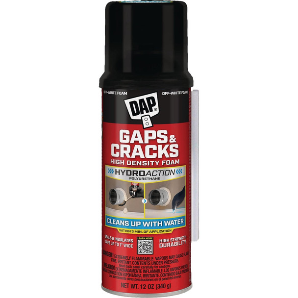 DAP Gaps & Cracks 12 Oz. High-Density Foam Sealant 7565000085