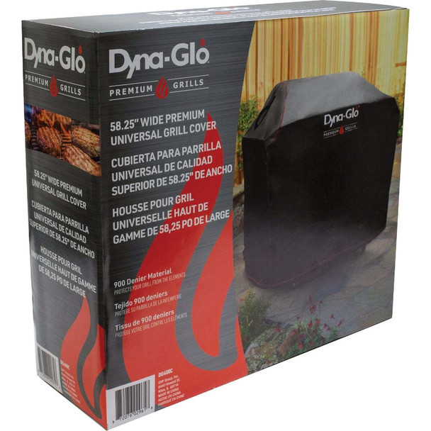 Dyna Glo Premium Black 4-Burner Gas Grill Cover DG400C