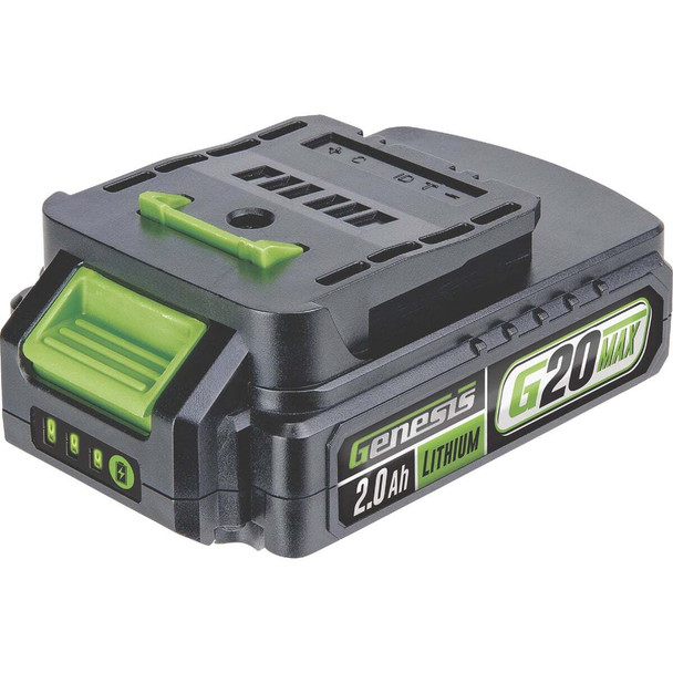 Genesis G20MAX 20V Lithium-Ion 2.0 Ah Battery Pack GLAB2020B