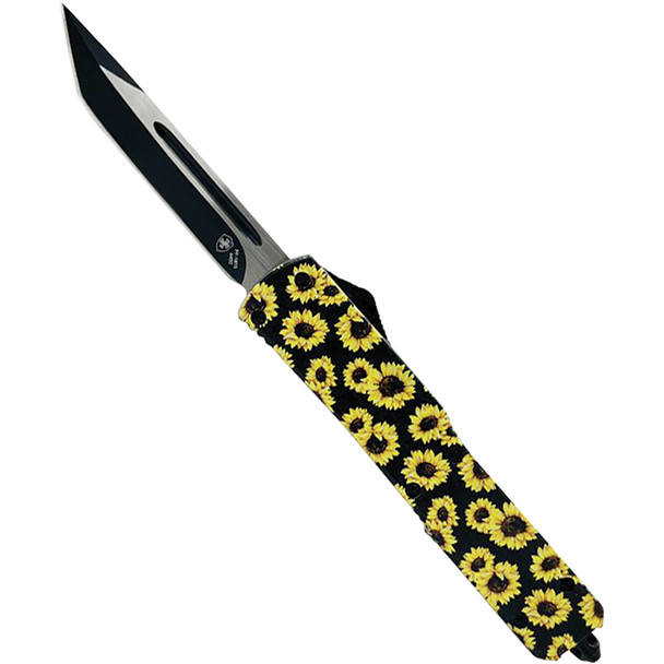 GenII Slim Premium Alloy Sunflower Tanto 440C Black M-SUN-23-1