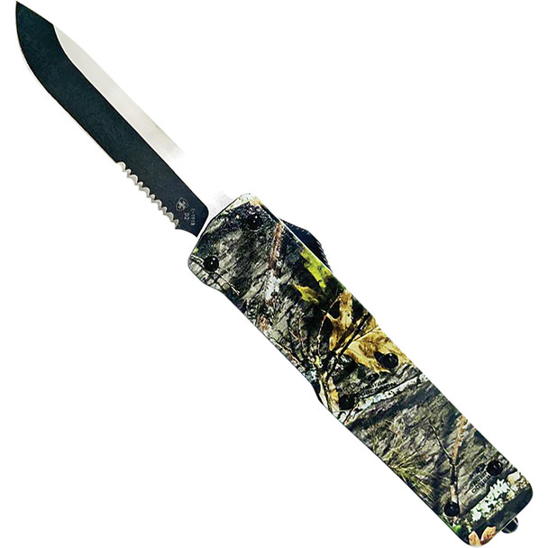Large Premium Aluminum Lightweight Mossy Oak Obsession Drop Black D2 LA-MOO-32-1