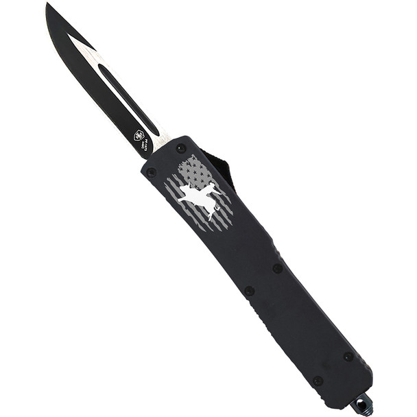 GenII Slim Premium Alloy Eight Seconds Drop Point  440C Black M-ESC-33-1