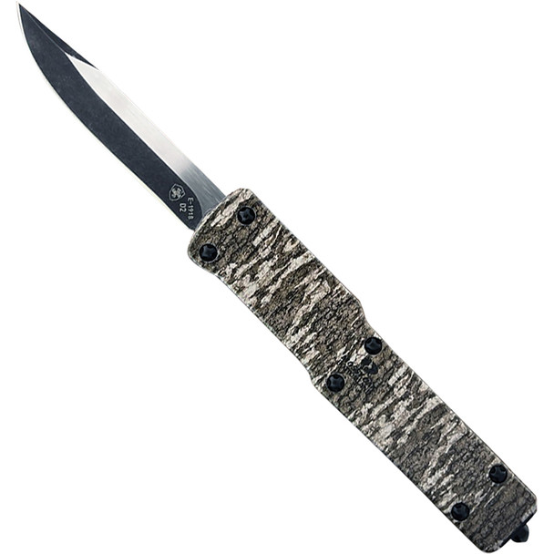 Slim Premium Aluminum Lightweight Mossy Oak Bottomland Drop Black D2 MA-MOB-32-1