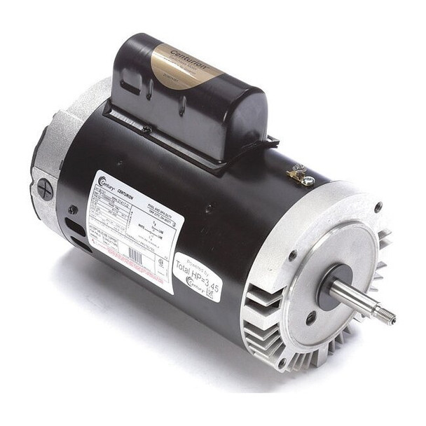 Pool Pump Motor, Permanent Split Capacitor, 3 HP, 56J Frame, 3,450 Nameplate RPM