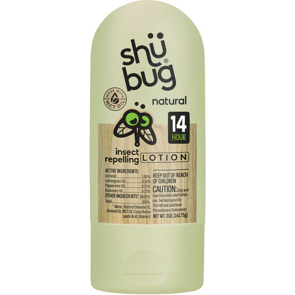 Shubug Natural 3 Oz. Lotion Insect Repellent 306NLP3PK1