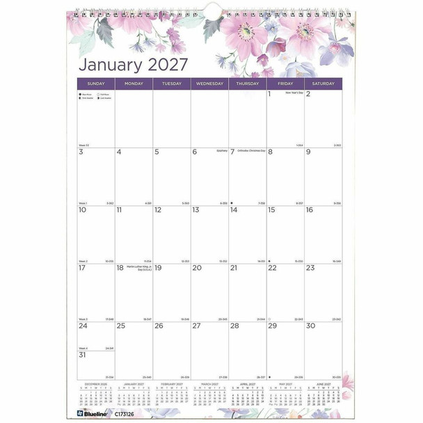 Brownline  Desk Pad Calendar C173126