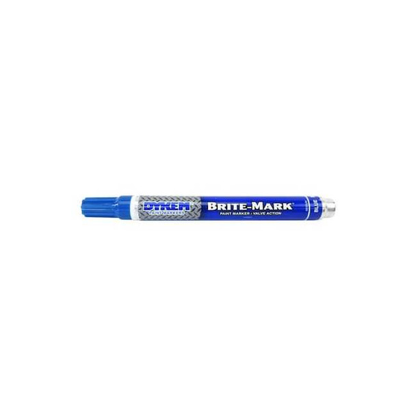 Dykem Brite-Mark Regular Line Blue Marker 8030-8401
