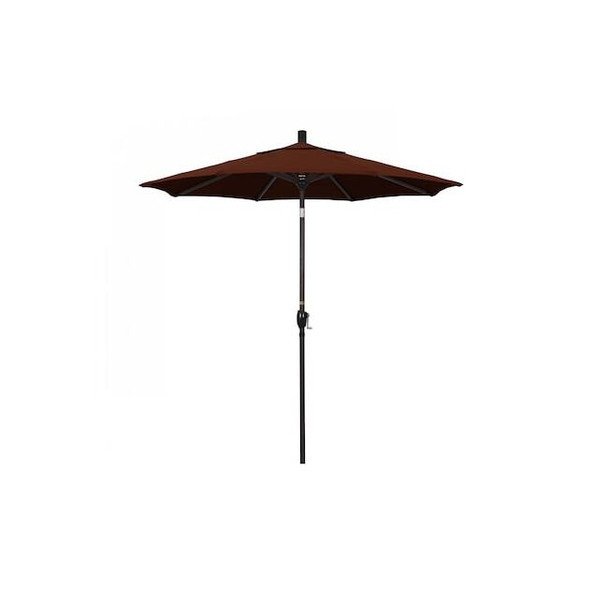 Patio Umbrella, Octagon, 95.5" H, Pacifica Fabric, Brick