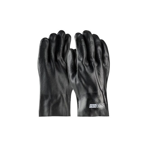 Pip Chemical Resistant Gloves, PVC, 10 in L, Mens, 12 PK 58-8020DD