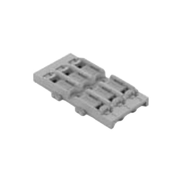 Wago Mounting Carrier,Gray,Polyamide 221-2523 Pack of 5