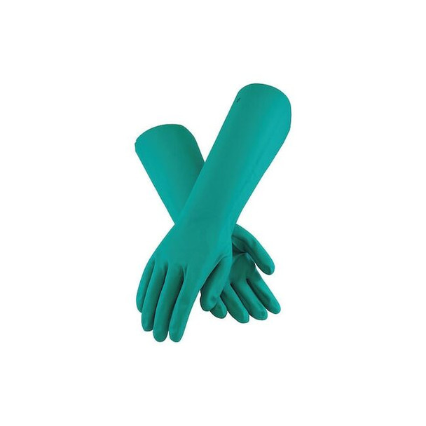 Pip Chemical Resistant Gloves, Nitrile, 18 in L, XXL, 12 PK 50-N2272G/XXL