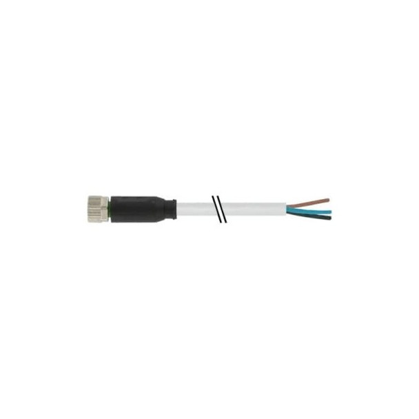 Murrelektronik Cordset,PVC Cable Jacket,1.5 m L Cable 7000-08041-2100150