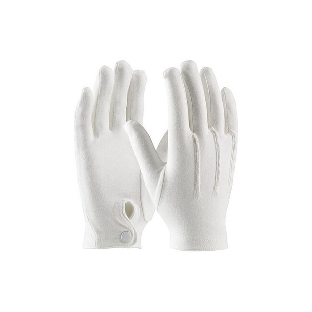 Pip Parade Gloves, White, L, 12 PK 130-150WM/L