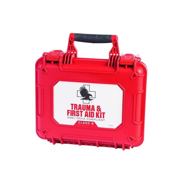 Trauma and First Aid Kit, Nylon Hard Case, 209 Components