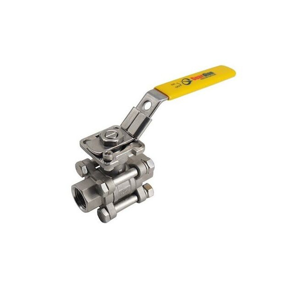 Manufacturer Varies Manual 2-Way Ball Valve,NPT,316 SS 06Q091N04012