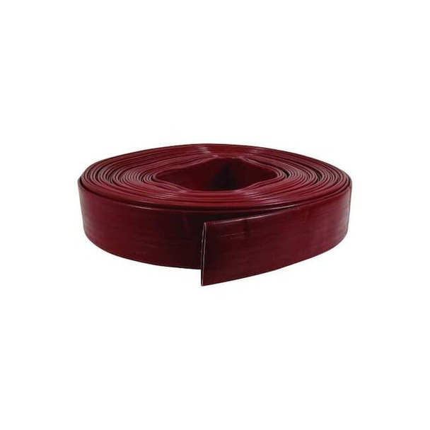 6" ID x 100 ft PVC Water Discharge Hose 90 PSI RD