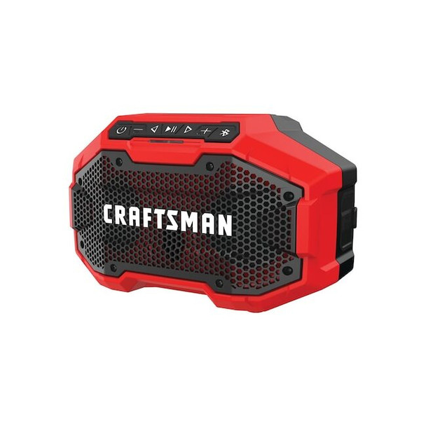 Craftsman Jobsite Speaker, 10 Ah, 20V DC CMCR001B