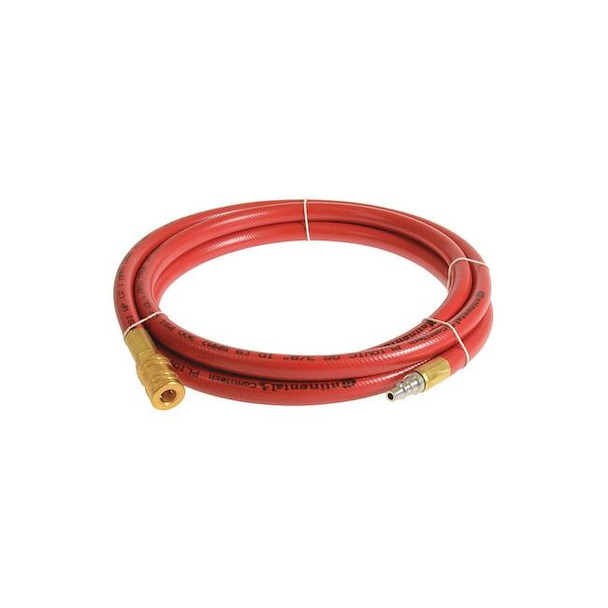 1/4" x 5 ft PVC Coupled Multipurpose Air Hose 300 psi RD