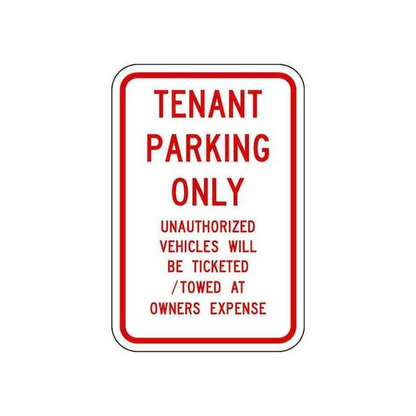 Lyle Tennant Parking Sign,18" x 12, RP-122-12HA RP-122-12HA