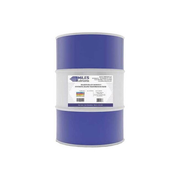 Miles Lubricants Transmission Fluid,Dexron V,55 gal.,Drum MSF400101